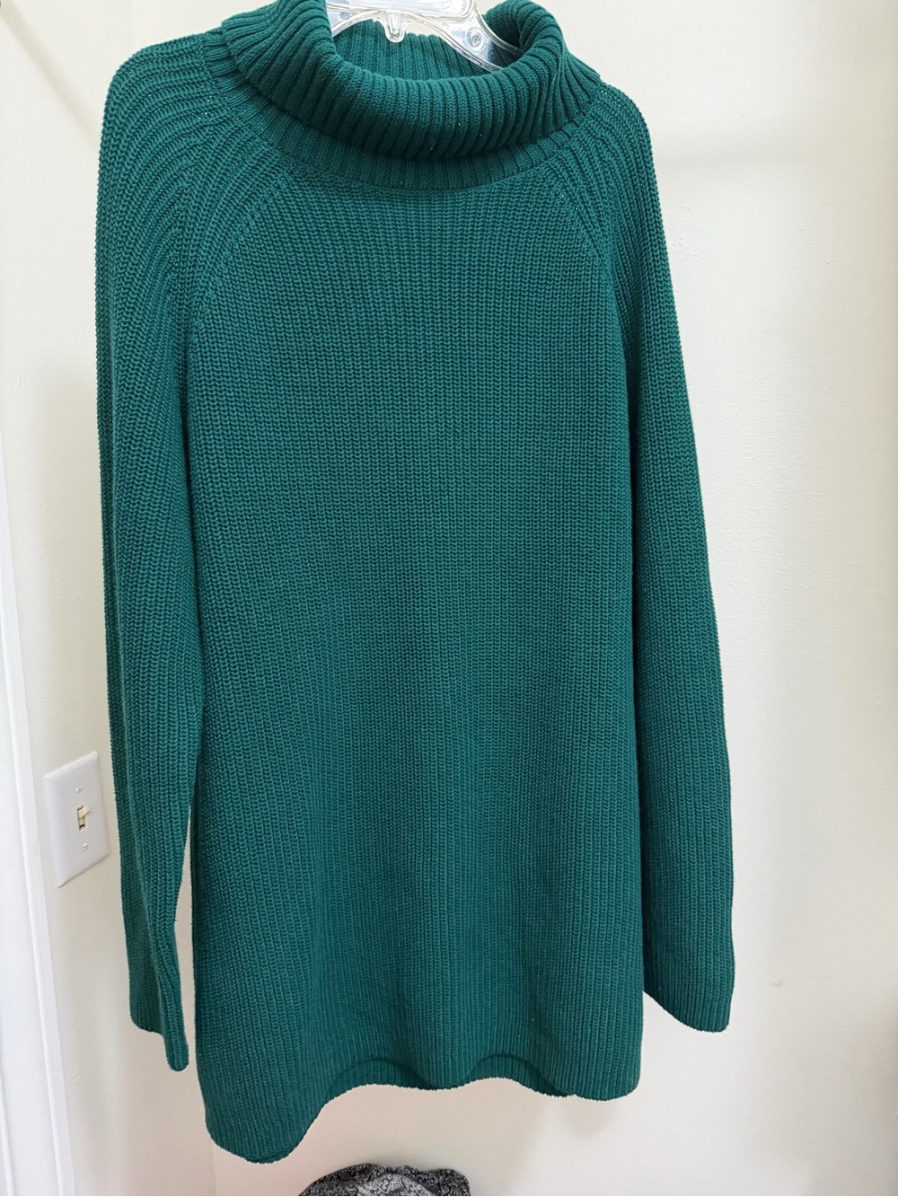 Women's green Turtleneck Sweater